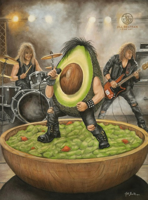 Guac Rock Signed Original