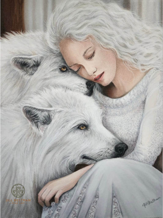 Sleeping with Wolves Limited Edition Print